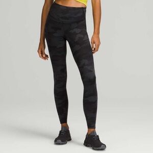 Lululemon Base Pace High-Rise 23" Heritage 365 Camo Deep Coal Multi.  Size 6 NWT